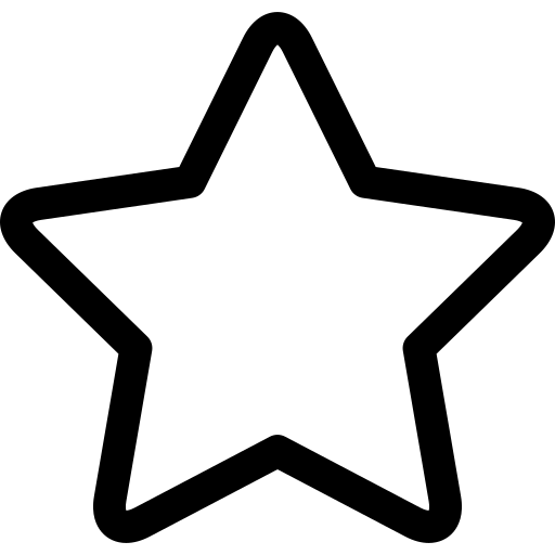 icon of favorite star